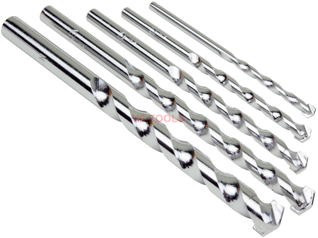 5pcs 4mm10mm Masonry Brick Block Tile Concrete Drill Drilling